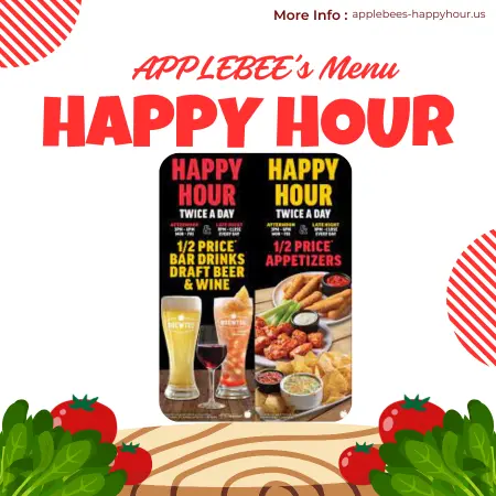 Applebee's Happy Hour Menu