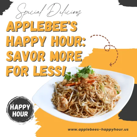 Applebee's Happy Hour Menu & Time